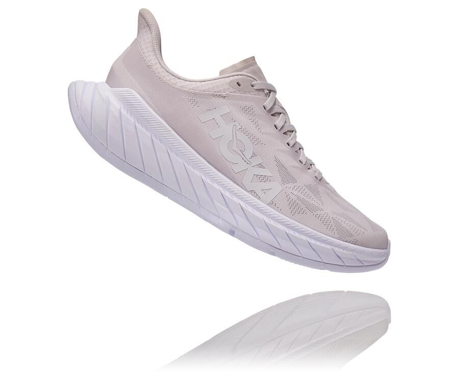 Tenis Hoka One One Hombre Blancos - Carbon X 2 - DACQ91450